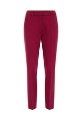 WE Fashion Anzughose Rosa/Dunkelrot/Lila