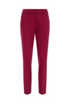 WE Fashion Anzughose Rosa/Dunkelrot/Lila