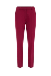 WE Fashion Anzughose Rosa/Dunkelrot/Lila