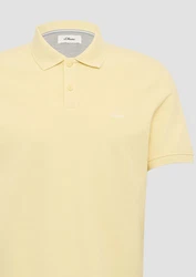 s.Oliver Poloshirt Basic Gelb