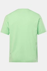 Men Plus T-Shirt Halbarm Brustprint Türkis/Grün/Hellgrün/Neonfarben