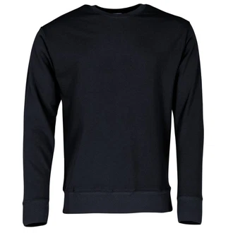 Fruit of the Loom Sweatshirt Lightweight Set-In Sweat Dunkelblau/Schwarz