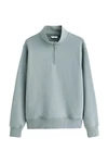 Next Jersey-Sweatshirt mit Reißverschlusskragen 