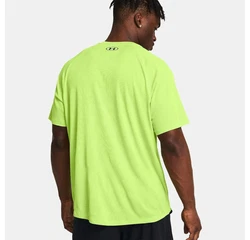Under Armour T-Shirt UA TECH TEXTURED SS Grün/Neonfarben/Gelb