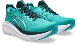 Asics GEL-NIMBUS 27 Laufschuh türkis/mint/dunkelgrün
