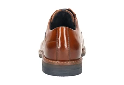 bugatti Schnürschuh Braun/Orange/Beige