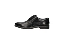 bugatti Schnürschuh Schwarz/Hellblau/Dunkelblau