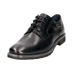 bugatti Schnürschuh Schwarz/Hellblau/Dunkelblau