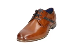 bugatti Schnürschuh Hellblau/Braun/Beige/Orange