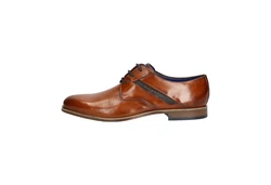 bugatti Schnürschuh Hellblau/Braun/Beige/Orange
