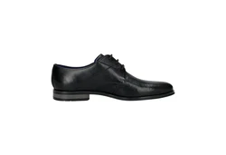 bugatti Schnürschuh Hellblau/Schwarz/Braun
