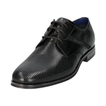 bugatti Schnürschuh Hellblau/Schwarz/Braun