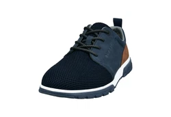 bugatti Schnürschuh Sneaker Dunkelblau/Hellblau/Blau