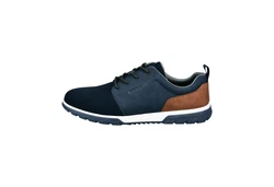 bugatti Schnürschuh Sneaker Dunkelblau/Hellblau/Blau