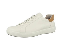 Ecco Soft 7 Herren Sneaker Beige/Creme/Khaki/Weiß/Braun