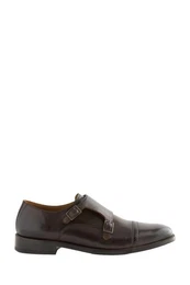 Signature Monk-Schuhe mit zwei Schnallen Slipper (1-tlg)