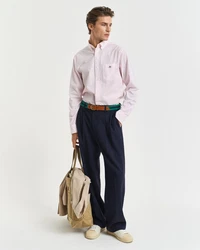 Gant Langarmhemd REG POPLIN STRIPE SHIRT Rosa/Lila