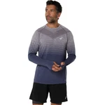 Asics Langarmshirt SEAMLESS LS TOP Dunkelblau/Hellblau/Grau/Lila