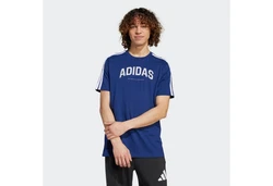 adidas Sportswear T-Shirt COLLEG TEE Dunkelblau/Blau