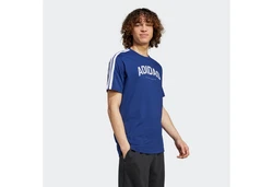 adidas Sportswear T-Shirt COLLEG TEE Dunkelblau/Blau