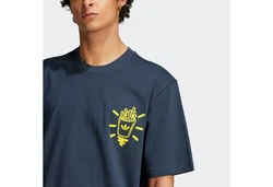 ADIDAS ORIGINALS T-Shirt Dunkelblau/Blau