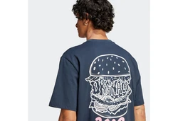 ADIDAS ORIGINALS T-Shirt Dunkelblau/Blau