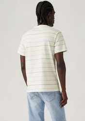 LEVI'S T-Shirt Original Housemark Tee Beige/Creme/Khaki/Hellgrün/Weiß