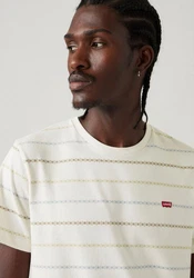 LEVI'S T-Shirt Original Housemark Tee Beige/Creme/Khaki/Hellgrün/Weiß