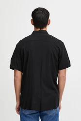 Blend Langarmhemd BHELLIOT SHIRT schwarz