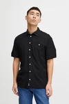 Blend Langarmhemd BHELLIOT SHIRT schwarz