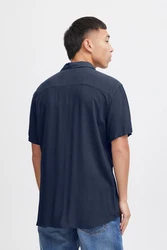 Blend Langarmhemd BHELLIOT SHIRT Blau/Dunkelblau/Hellblau