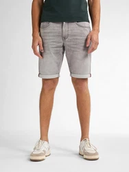 Petrol Industries Jeansshorts Denim-Shorts Hellgrau/Grau/Beige