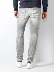 Petrol Industries Slim-fit Jeans Seaham Grau/Hellgrau