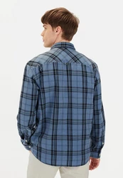 camel active Hemd Blau/Hellblau/Dunkelblau