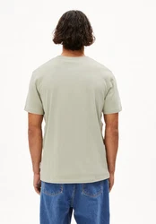 Armedangels T-Shirt MAARKOS POCKET Khaki/Dunkelgrün/Hellgrün