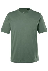 JP1880 T-Shirt Basic V-Ausschnitt Dunkelgrün/Grün
