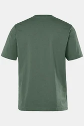 JP1880 T-Shirt Basic V-Ausschnitt Dunkelgrün/Grün
