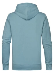 Petrol Industries Sweatshirt Hoodie Driftwood Hellblau/Blau/Grün