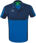 Erima Poloshirt Six Wings Blau/Hellblau/Dunkelblau