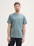 TOM TAILOR T-Shirt Türkis/Grün/Blau/Hellblau