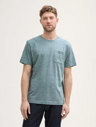 TOM TAILOR T-Shirt Türkis/Grün/Blau/Hellblau