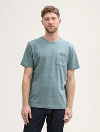 T-Shirt T-Shirt mit Brusttasche