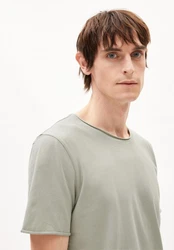 Armedangels T-Shirt JAAMES BRUSHED Khaki/Dunkelgrün/Hellgrün