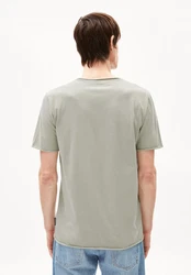Armedangels T-Shirt JAAMES BRUSHED Khaki/Dunkelgrün/Hellgrün