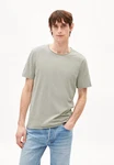 Armedangels T-Shirt JAAMES BRUSHED Khaki/Dunkelgrün/Hellgrün