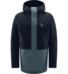 Haglöfs Herren Salix Proof Mimic Parka Dunkelblau/Blau