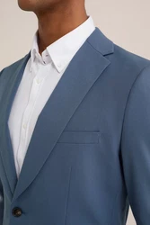 WE Fashion Jackenblazer Blau/Hellblau/Dunkelblau/Grau
