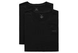 Gant T-Shirt C-NECK 2-PACK Schwarz/Dunkelblau/Grau