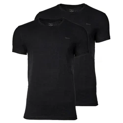 Gant T-Shirt C-NECK 2-PACK Schwarz/Dunkelblau/Grau