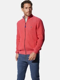 Strickjacke DALAR mit sportlichem Stehkragen